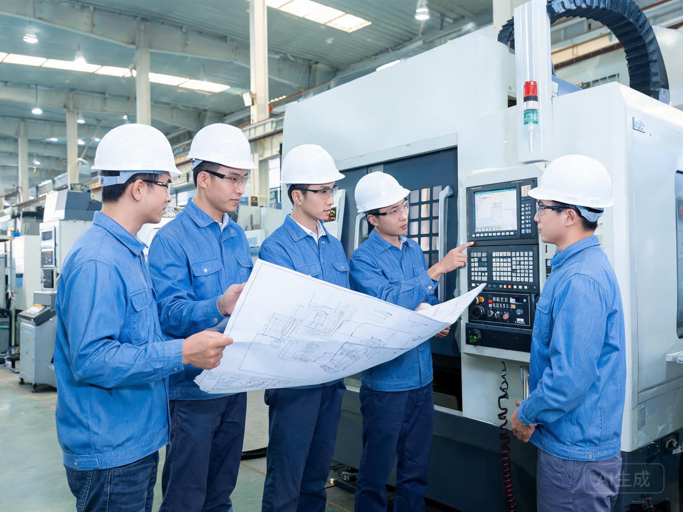 SFQ Machinery engineering team